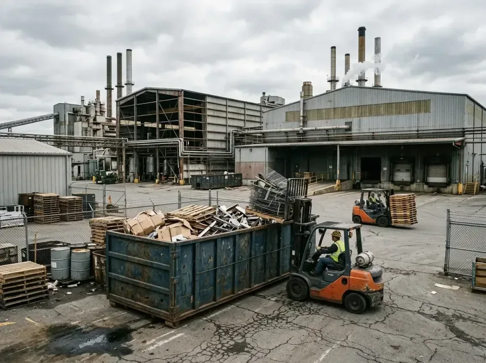 industrial-factory-scrap-conta-003 — frequently asked questions, Cheap Roll-off Dumpster Rentals in New Boston, OH